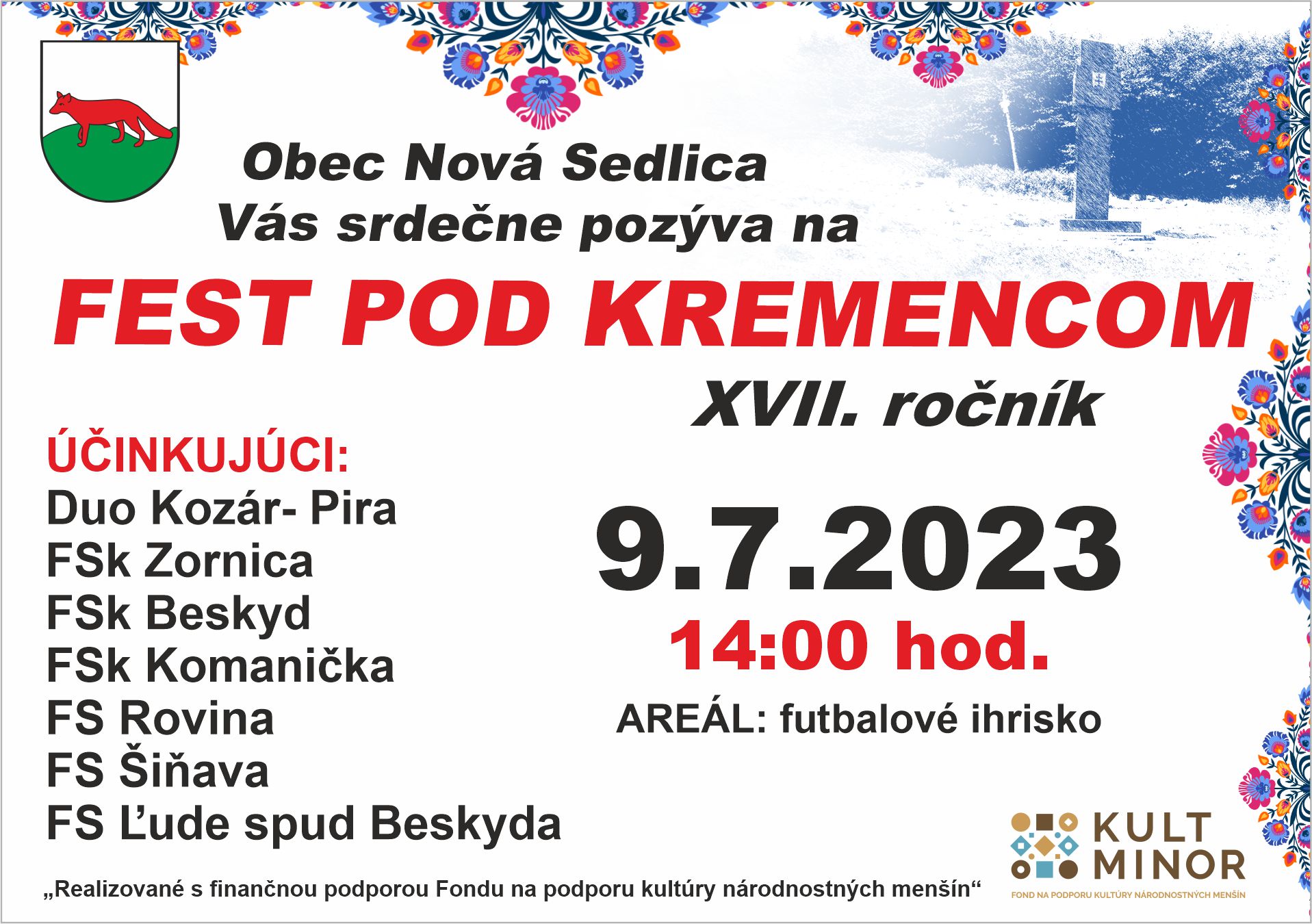 Pozvánka na Fest pod Kremencom